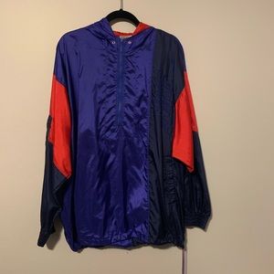 Nike vintage 90’s windbreaker - color block large
